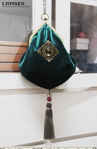 LIONSEN 11 см треугольная Сумочка Рамка Поцелуй застежка DIY металлические аксессуары для сумки рамка винтажный Кошелек для монет металлическая Сумка-клатч рамка