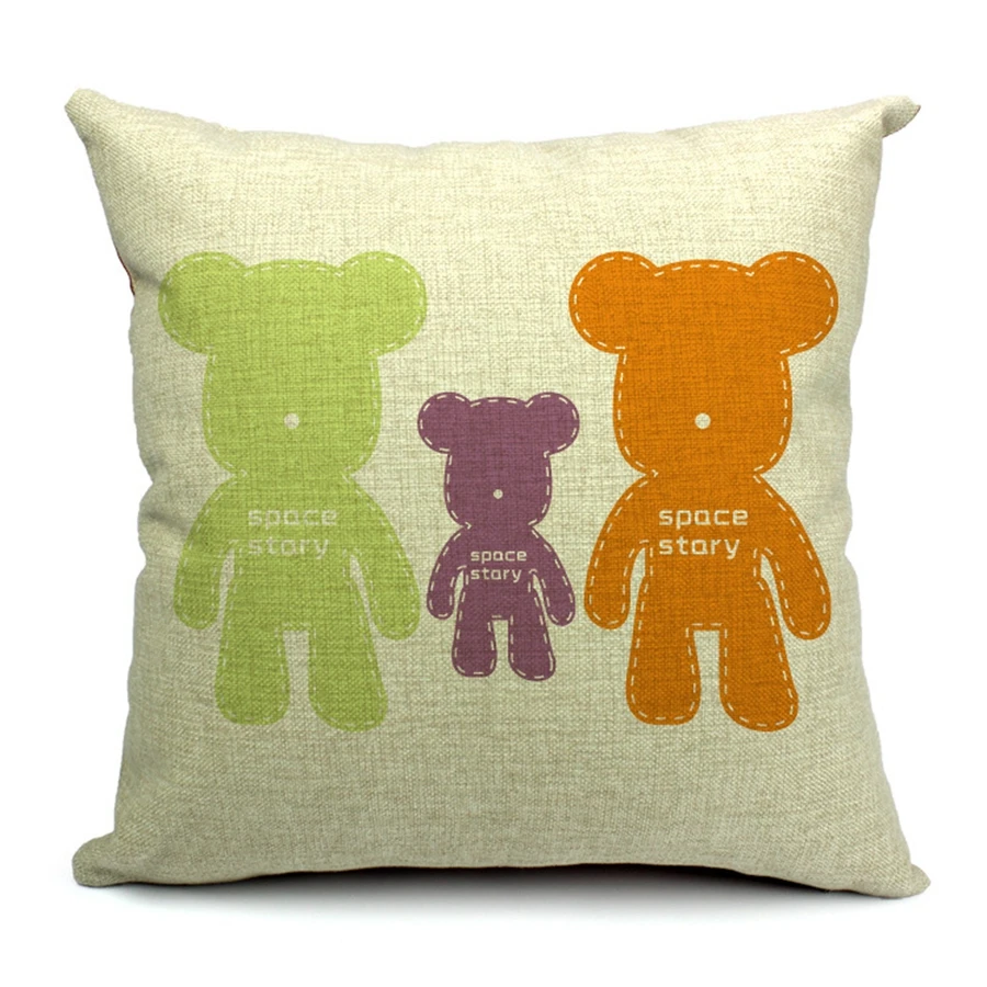 Горячая Распродажа наволочки Носки с рисунком медведя из мультика и высокой