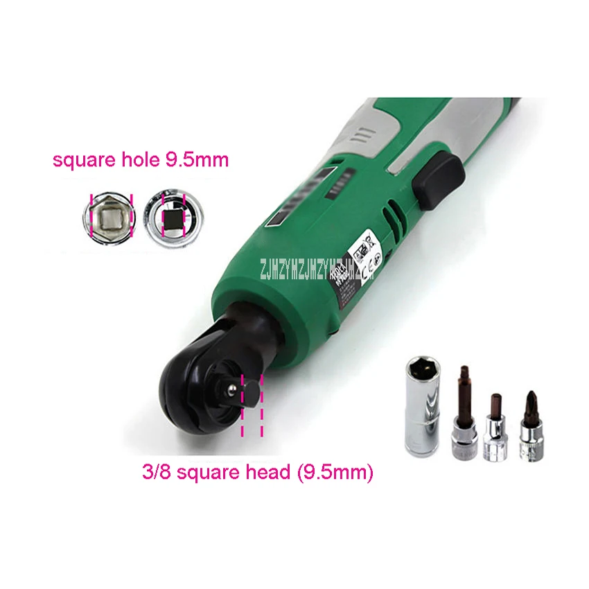 Регулируемый Электрический гаечный ключ с трещоткой и углом 90 градусов |