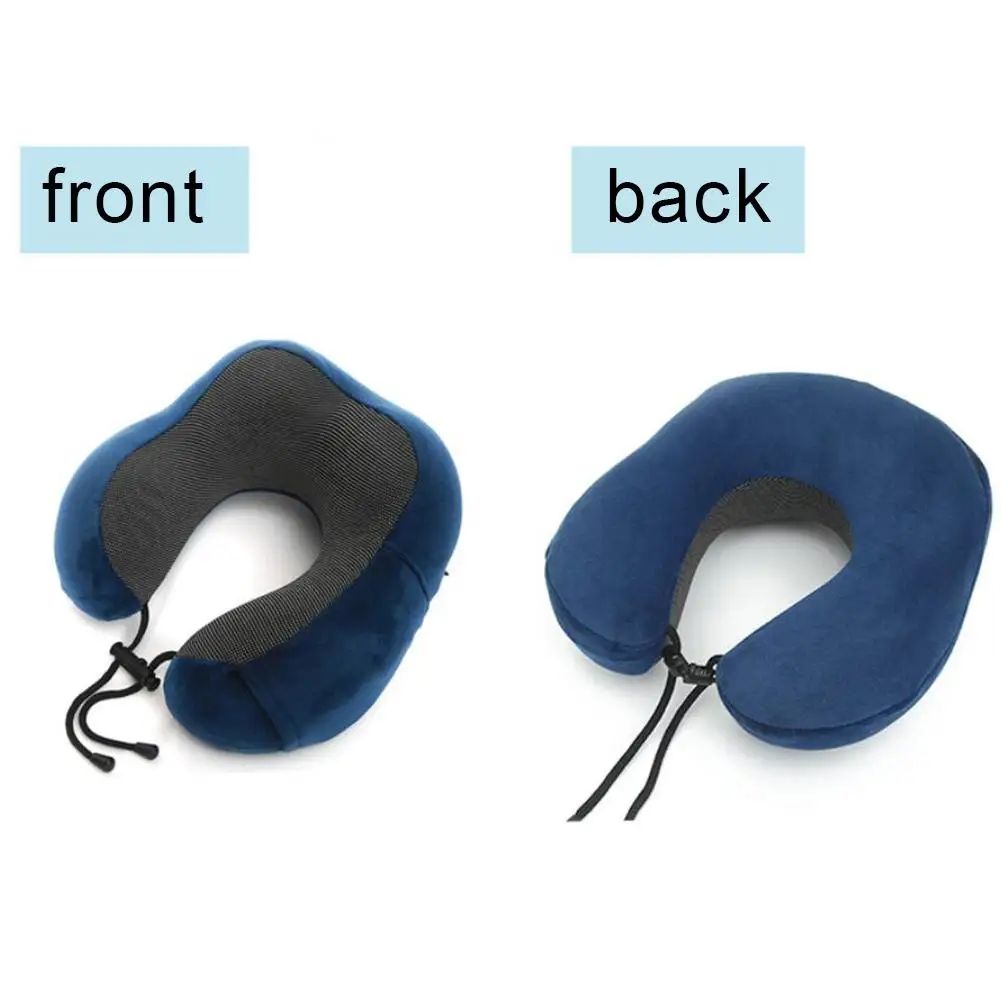 Памятная хлопковая u образная Подушка с логотипом на заказ магнитная ткань для