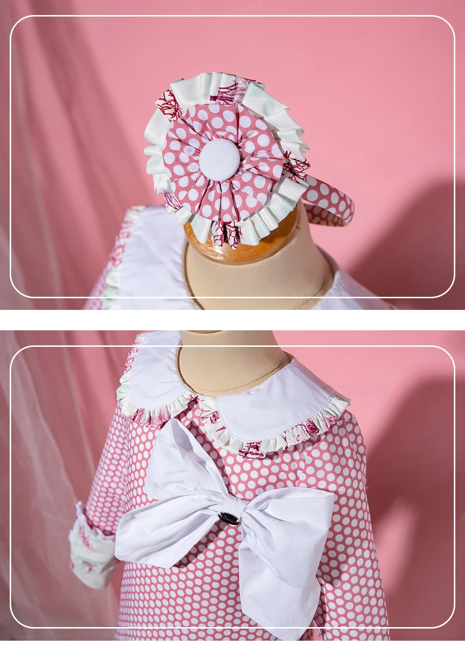 Pettigirl/изысканное платье для девочек; детское платье в стиле ретро; винтажная одежда для малышей; Платья с цветочным принтом и длинными рукавами для девочек