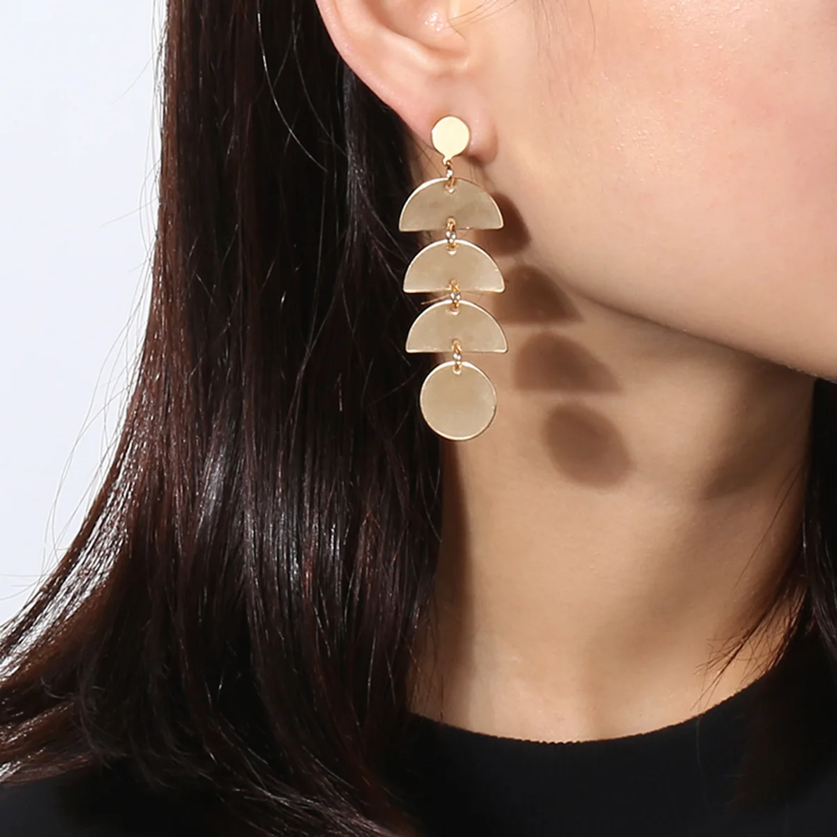 Новинка 2019 модные женские индивидуальные цыганские украшения для ушей в