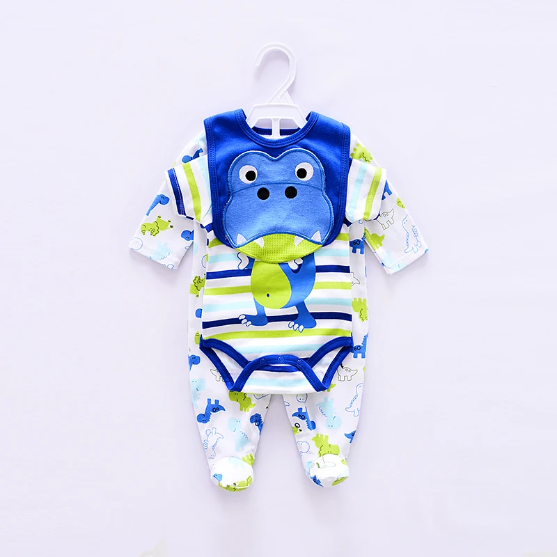 Летние Комбинезоны для маленьких мальчиков комплекты из 3 предметов милая