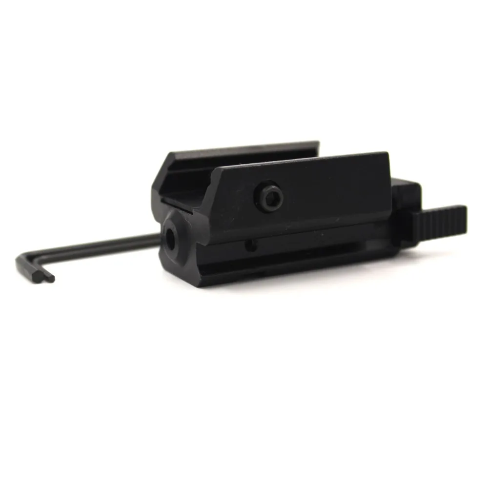 Тактический лазерный прицел с красной точкой glock 20 мм крепление на рельс Вивер