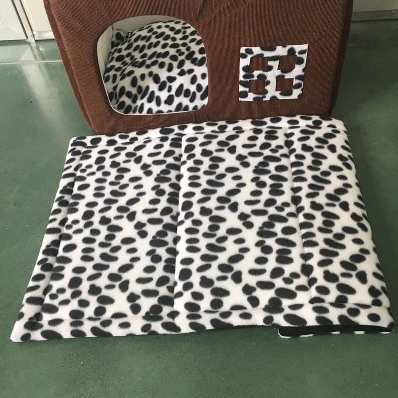 Pet Dog House Double Room Brown Bed Soft Warm 55 X 40 42 cm Product | Дом и сад