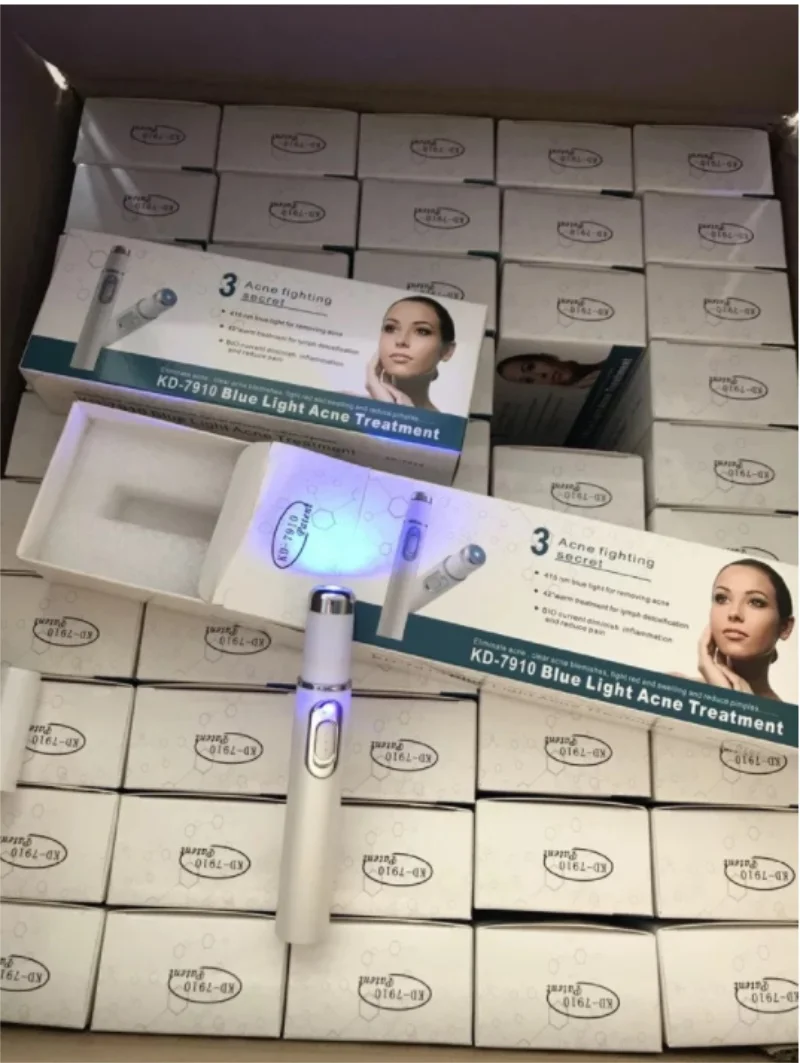 Ручка для мягкого массажа акне прочный светильник лазерной терапии от и морщин