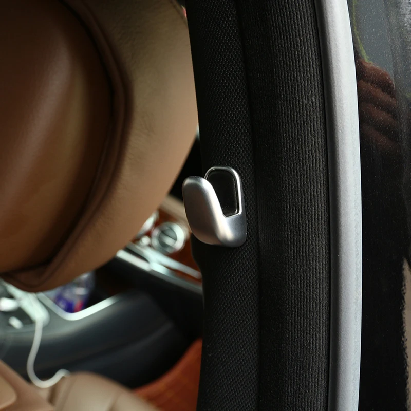 Для Mercedes Benz E класс W212 w213 S W222 хромированный аксессуар B стойка крючок крышка