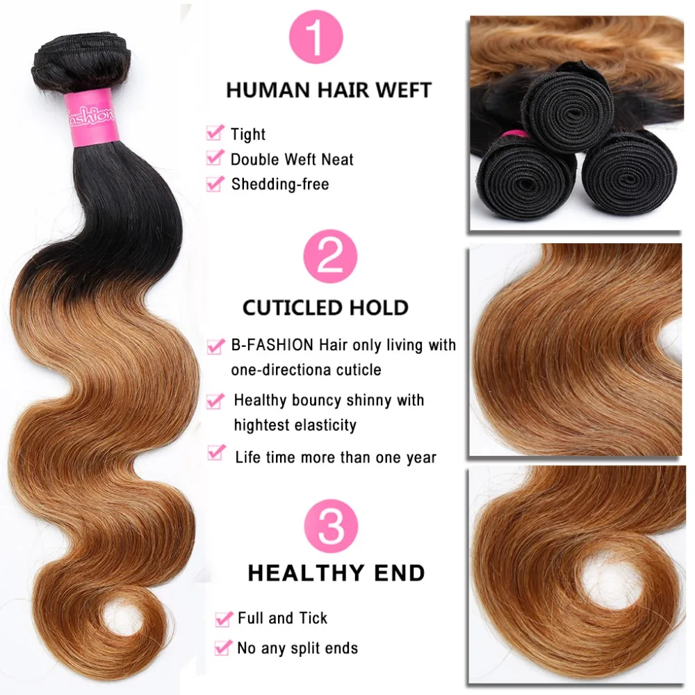 1B/27 Малазийские Волосы блонд пучки с закрытием волнистые человеческие волосы Remy