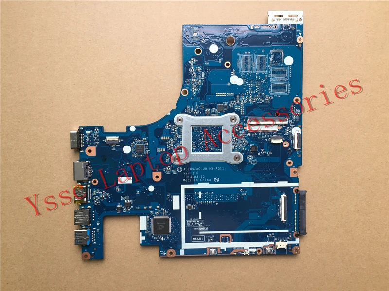 Новинка! ACLU9 / ACLU0 NM A311 материнская плата для ноутбука Lenovo G50 30 (для intel N3530 CPU) тест