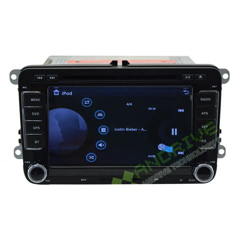 7 дюймовый емкостный экран Авторадио мультимедийный навигационный блок с Bluetooth RDS