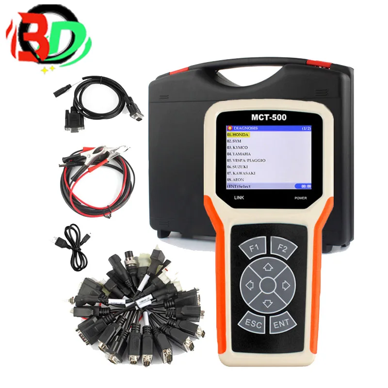 

MCT 500 V2 .68 Motorcycle Scanner Tool Multi-languages many most brand motorbike