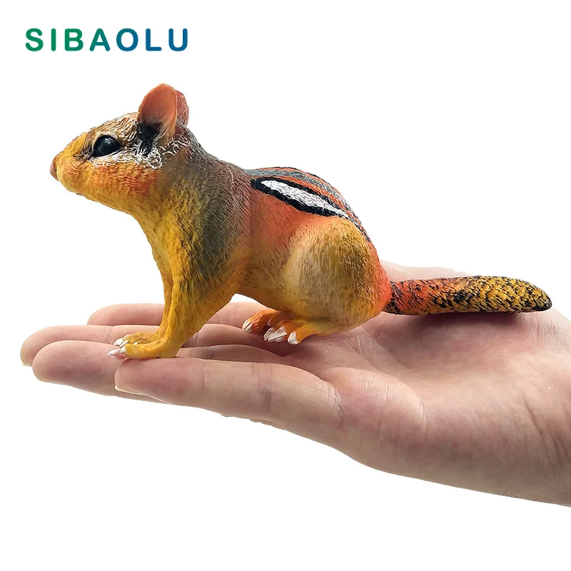 Искусственная большая мышь чипмунк крыса модель животного фигурка домашний