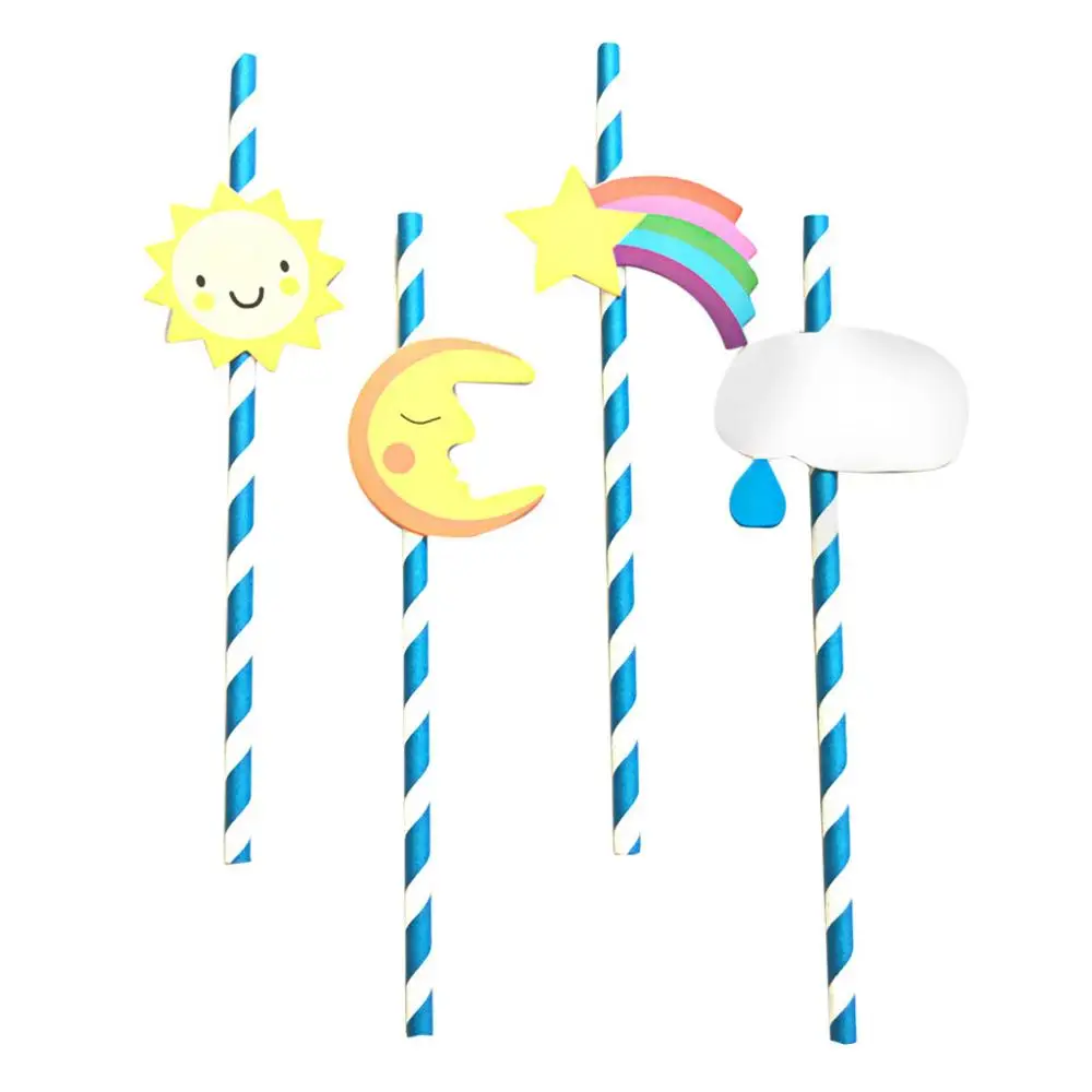 4 шт многоразовые трубочки смузи питьевые соломинки для молочных коктейлей