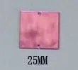 square 25mm 30 шт. фиолетовое зеркало пришивает стразы, Flatback фиолетовый акриловый пришить Камень для Одежда Decortaion - Цвет: square 25mm