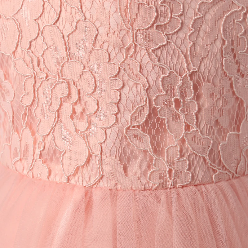 Платье для новорожденных на крестины с милым бантом и вышивкой | Детская одежда