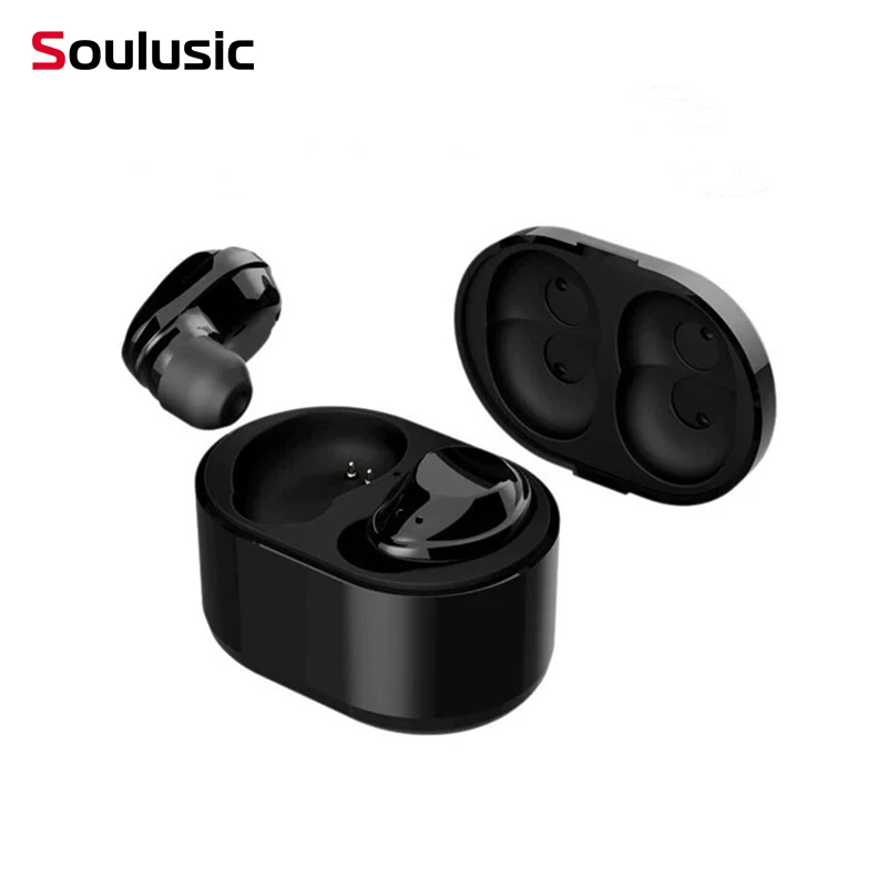 Soulusic X6 TWS беспроводной Bluetooth Сенсорный наушник мини Близнецы наушники стерео