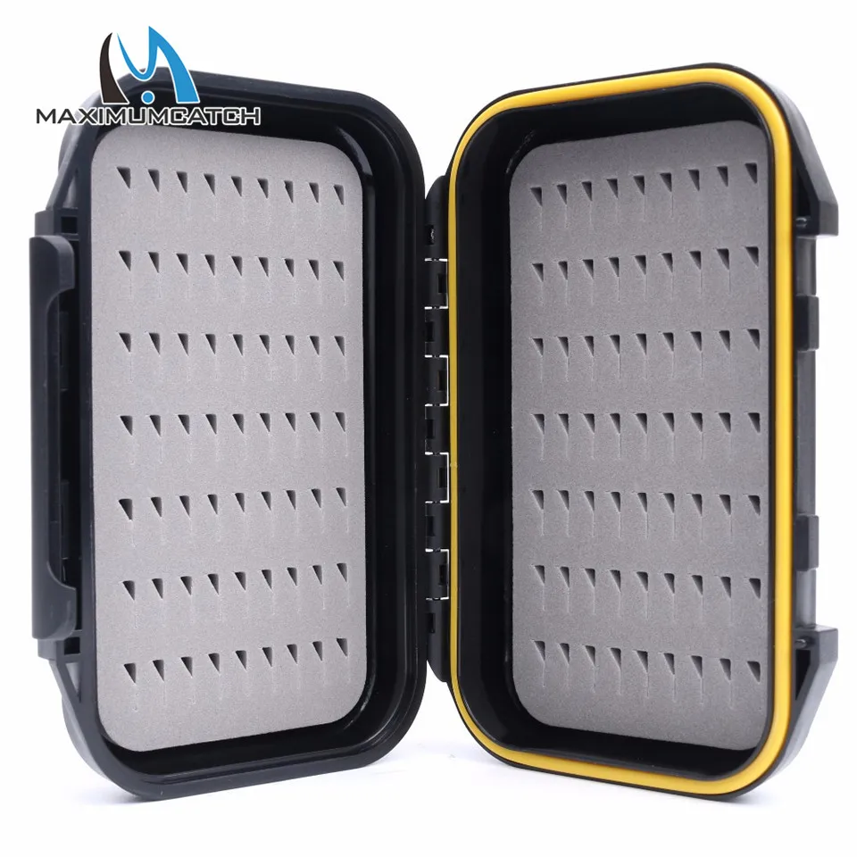 Maximumcatch водонепроницаемая рыболовная коробка для ловли нахлыстом легкая ручка