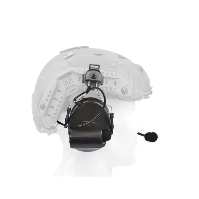 Z-TAC Z031 Comtac ii Headphone with Peltor Adapter for Hunting Quick Helmet Rail Adapter Headset