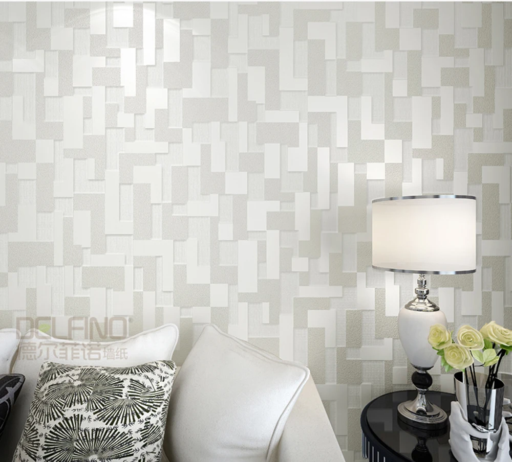 Нетканый высококачественный фон для спальни гостиной офиса 3D ТВ Современная