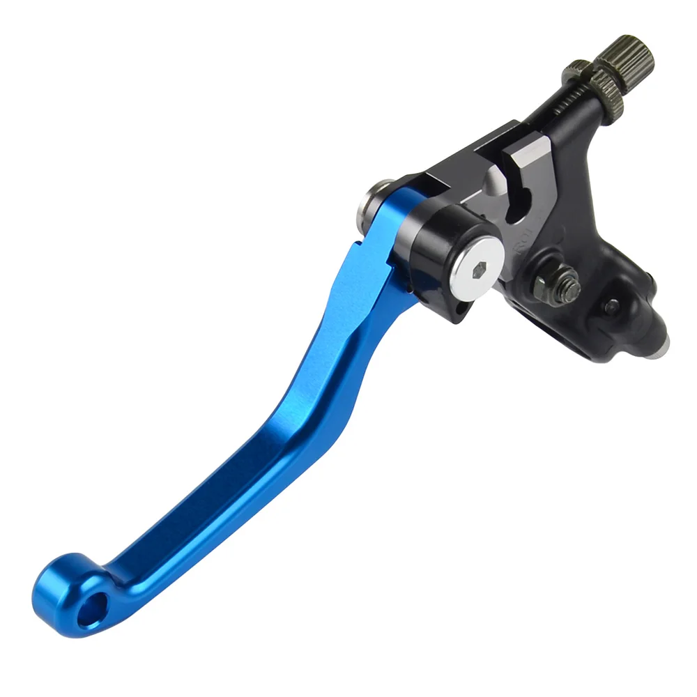 Шорти правый Тормозной Рычаг для YAMAHA YZ XT MX его DT 125 250 YZ100 YZ125X YZ175 YZ360 YZ400 YZ465 YZ490 YZ50 YZ60 YZ80 TT250 TT - Цвет: Blue