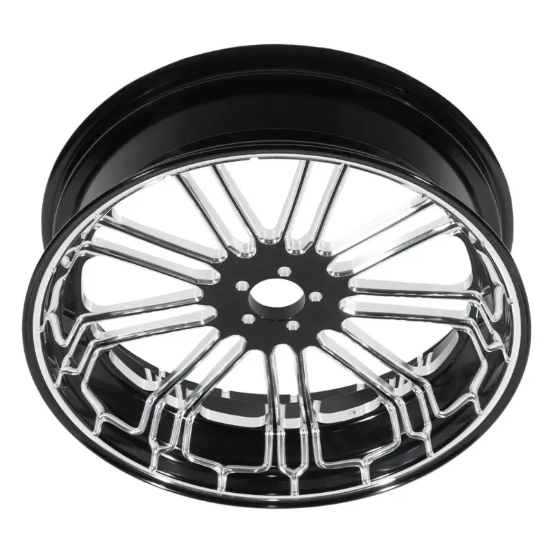 Мотоцикл 18 ''x 5,5'' черный задний обод колеса для Harley Touring Road King Electra Street Glide FLTR Non ABS 2009