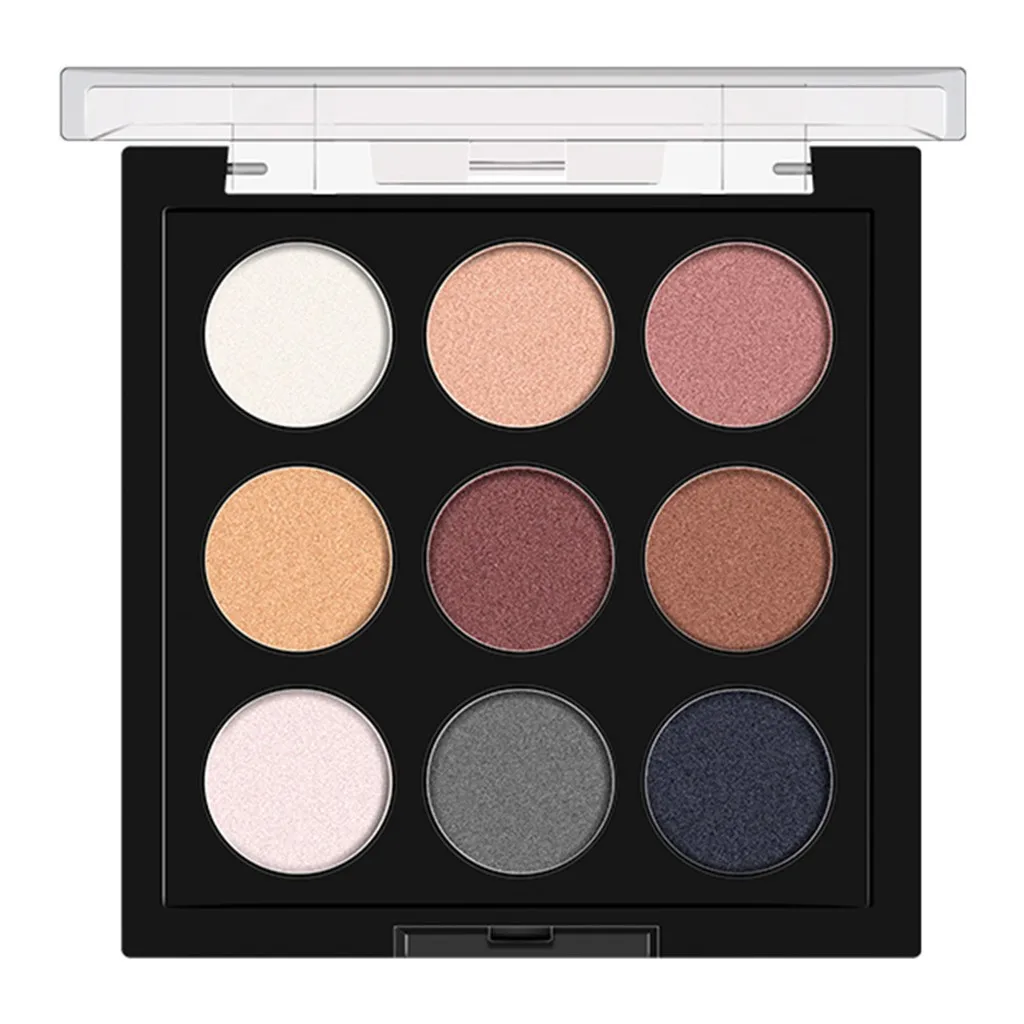 Палитра теней для век разных цветов палитра с коричневым матовым жемчугом