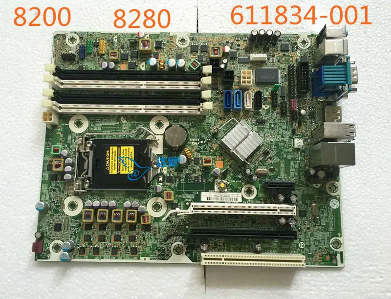 611834 001 для HP Compaq 8200 8280 материнская плата настольного компьютера 611793 002 611794 000 LGA1155