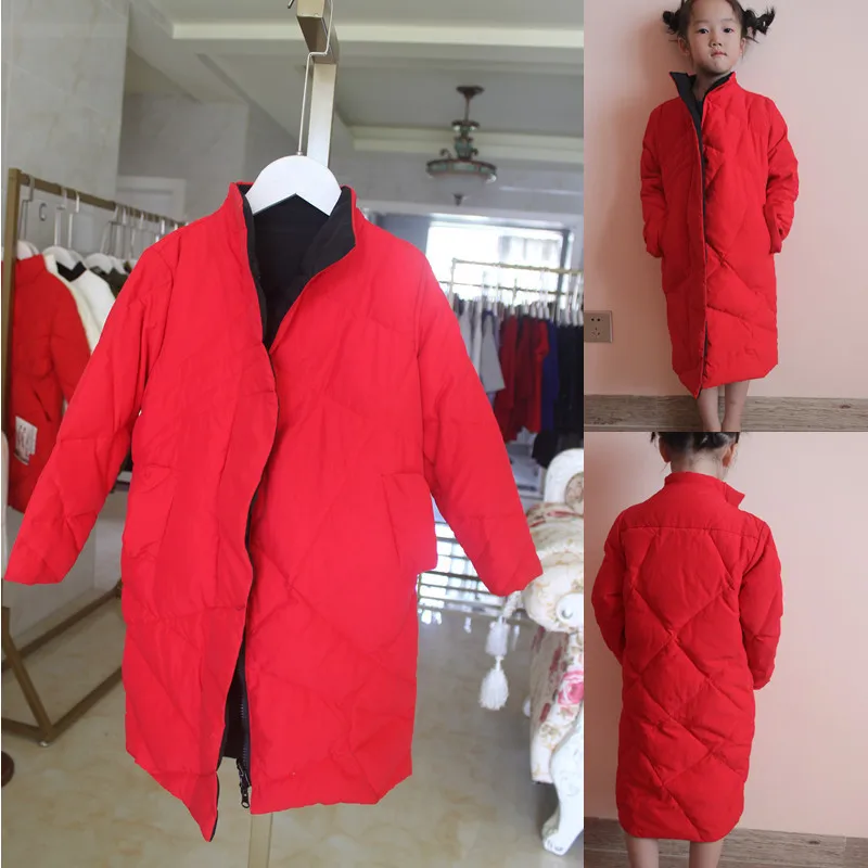 Детская одежда на утином пуху верхняя для детей среднего и большого возраста