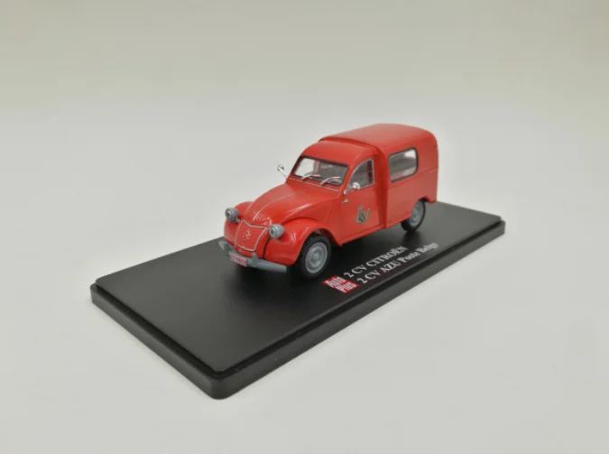 Красный Оригинальная фабрика 1:43 Citroen 2CV игрушечная машинка из сплава игрушки для детей литая под давлением модель автомобиля подарок на день рождения - Цвет: Красный