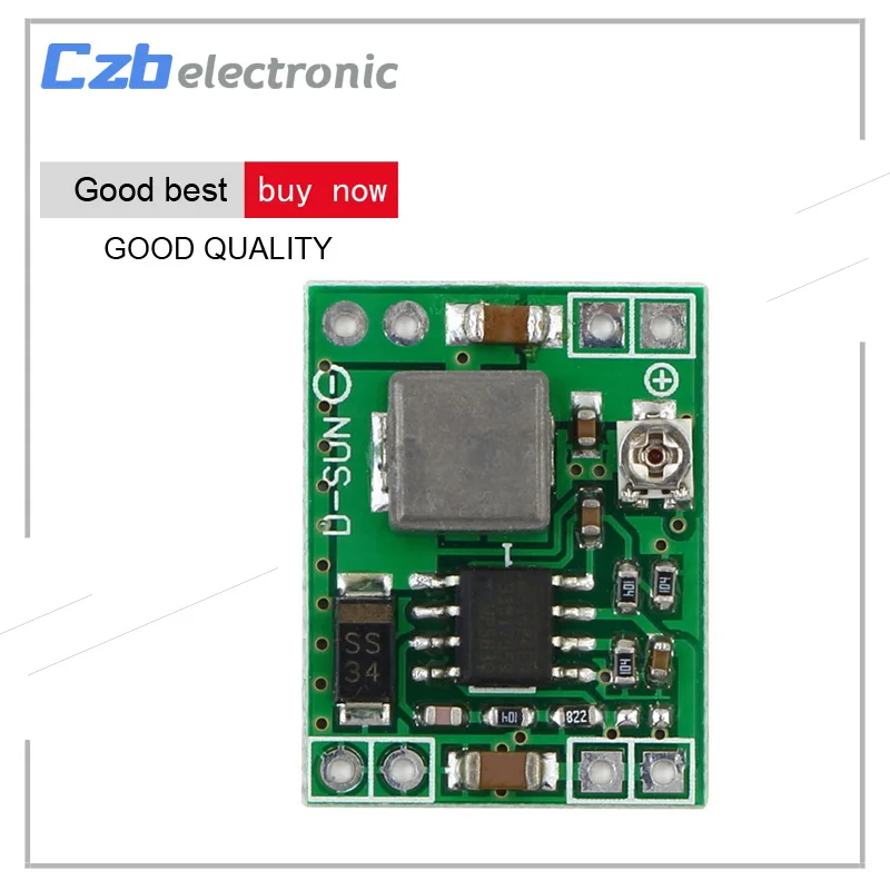 Мини DC Шаг вниз Питание модуль 3A 4 5 28 V до 0 8 20 Регулируемый понижающий