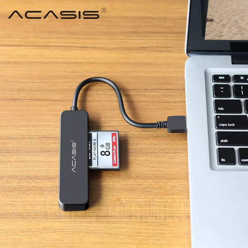 Кардридер Acasis USB 3 0 устройство для чтения карт памяти SD Micro TF CF MS Compact Flash Card адаптер