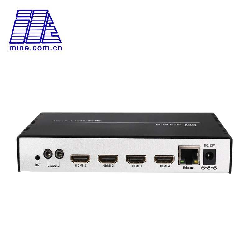 4 канальный HDMI видеокодер H.265 и H.264 IP потоковое видео для Wowza xtream кодов Facebook|Теле-