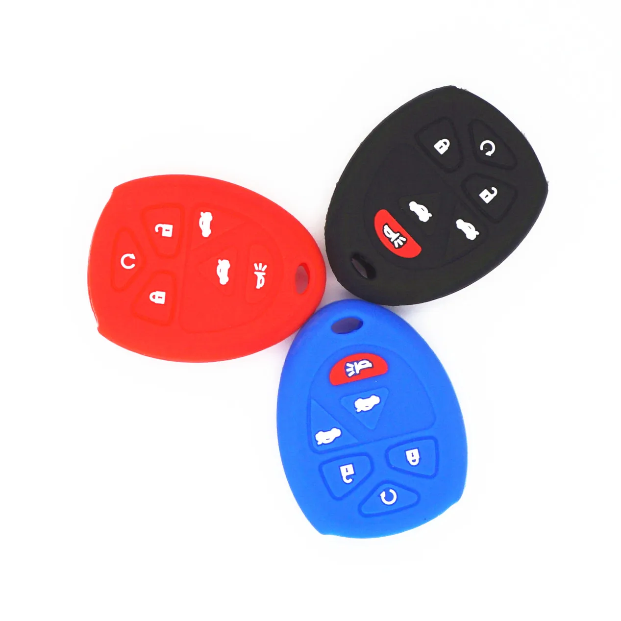 WFMJ силиконовый 6-кнопочный смарт-брелок для ключей чехол Брелока Для Cadillac Escalade