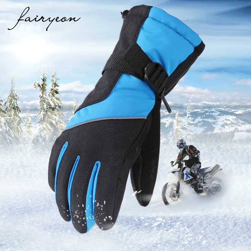 18 лет лыжные перчатки для сенсорного экрана утолщенные бархатные