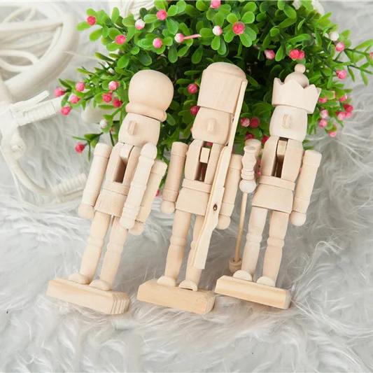 Новинка 6 шт. 1 комплект высота 12 см Рождественский праздничный гайковёр