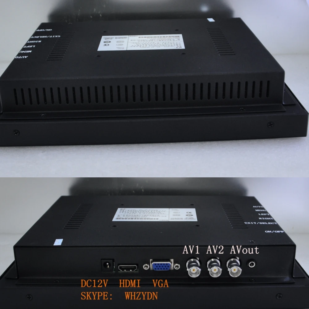 2017 новая панель компьютера Computador Ordenador горячая Распродажа 17 &quotCctv Vga Bnc Hdmi ipot Industria