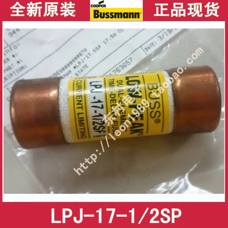 

[SA]LOW-PEAK Original - Fuse LPJ-17-1 / 2SP 17.5A 600-10 шт./партия