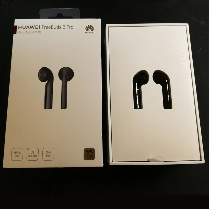 Huawei Freebuds 2 Pro Беспроводной Наушники Hi Fi звук Водонепроницаемый IP54 нажмите