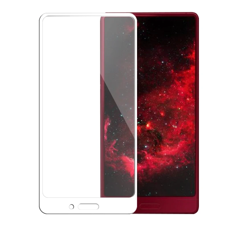 Полное покрытие 2.5D изогнутые края красочное закаленное стекло для Smartisan Nut 3 U3 5,9" Защитная стеклянная пленка для экрана Переднее стекло для телефона