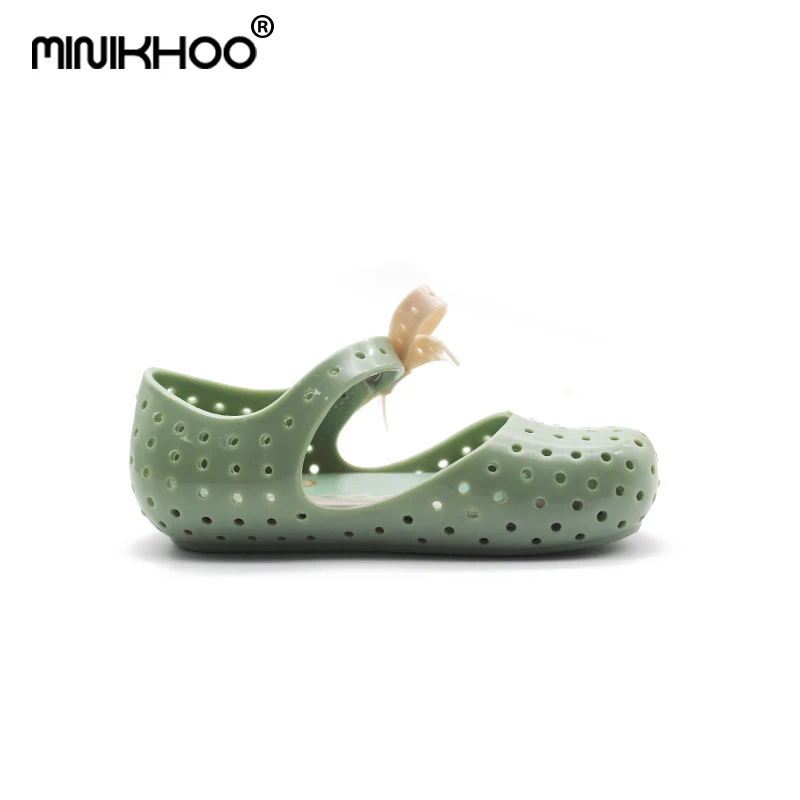 Мини Мелисса 2018 обувь для девочек детские сандалии прозрачные Melissa пляжная