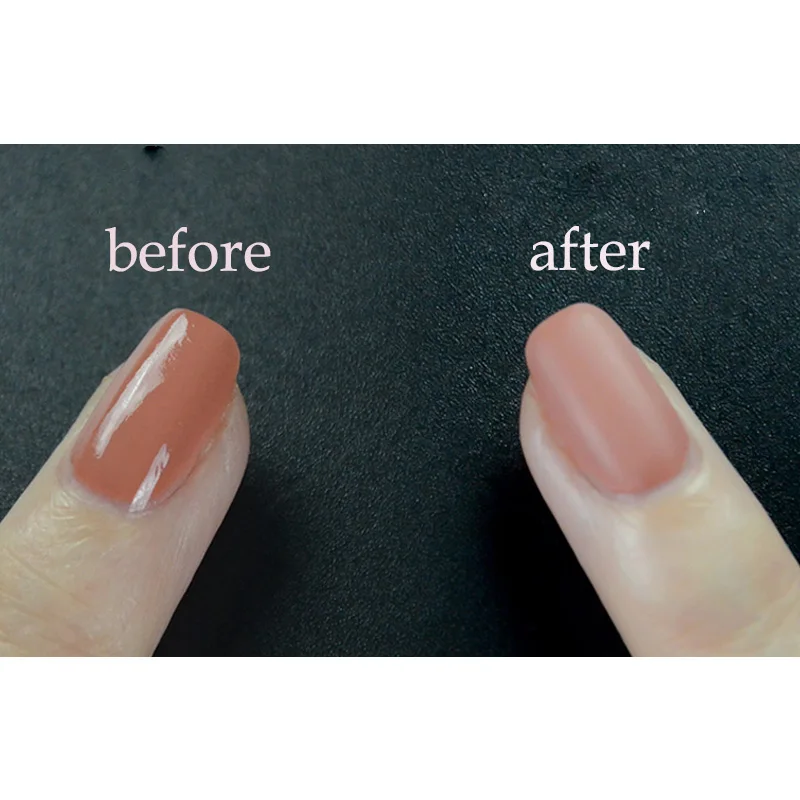 Zation Professional не липкий слой верхнее покрытие для нейл-арта отмачиваемый Матовый