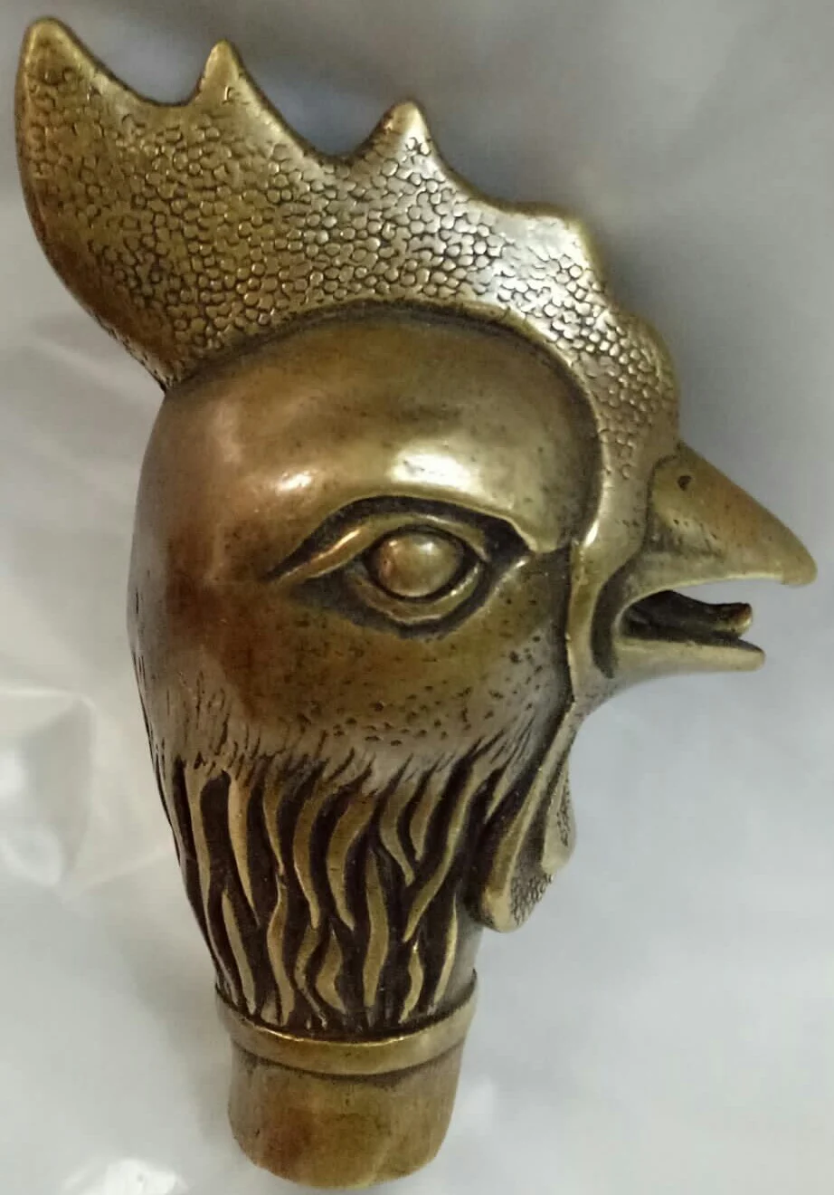 Китайская старая бронзовая скульптура ручной работы с головой знака зодиака |