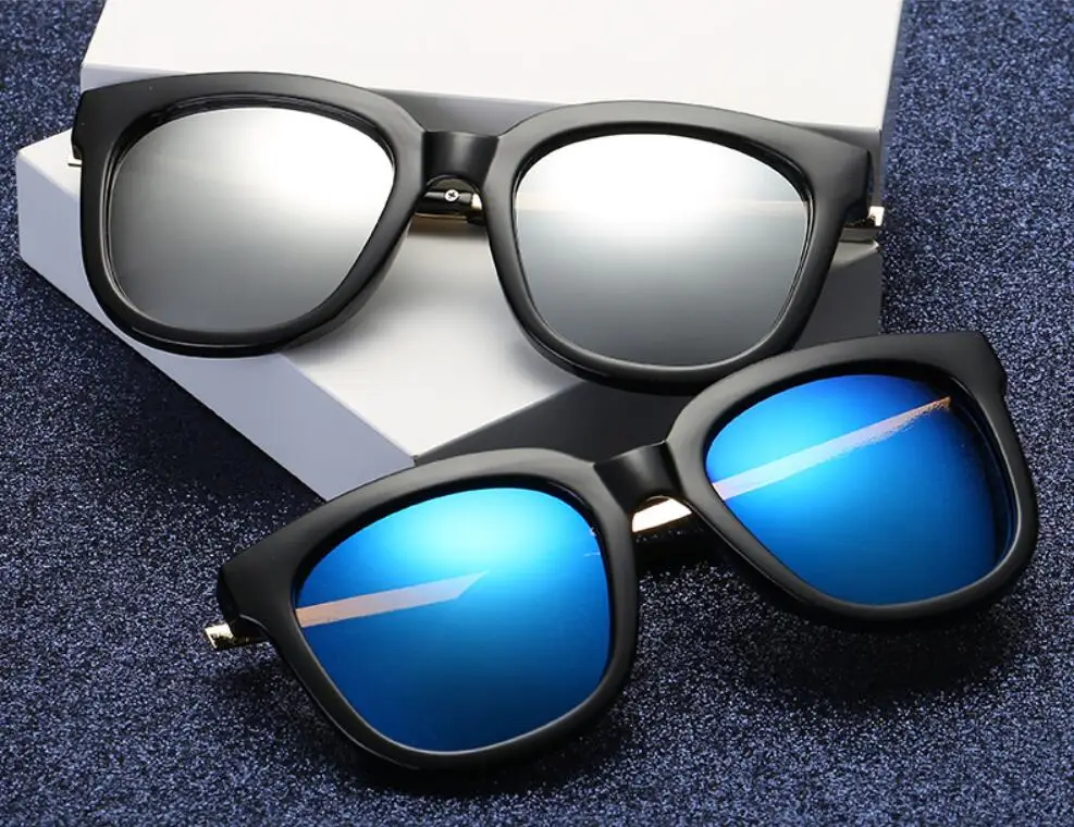 Модные женские солнцезащитные очки Брендовые дизайнерские унисекс красочные