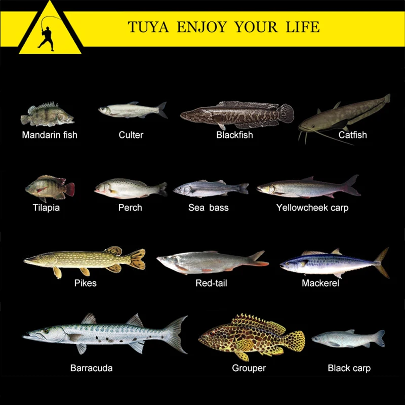 

TUYA 8pcs/set Rotating Tail Topwater Fishing Lure Trolling Wobblers Popper Minnow artificial bait Bionic fish whopper plopper