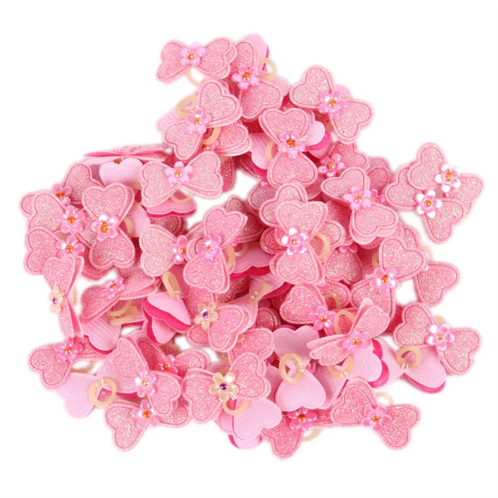 Травмированные маленькие собаки банты для волос йоркширский терьер щенок