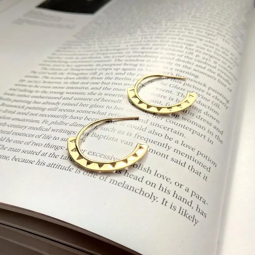 Женские круглые серьги-кольца из настоящего серебра 925 пробы новые золотые