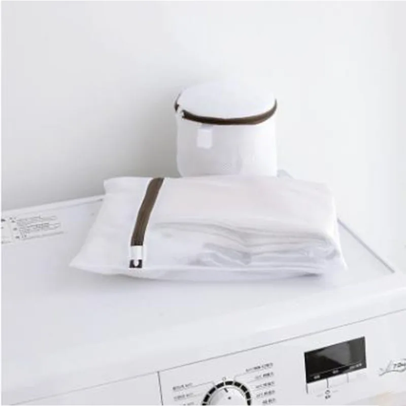 Очень большая Сетчатая Сумка для стирки 43x35 дорожная сумка общежития сетчатая на