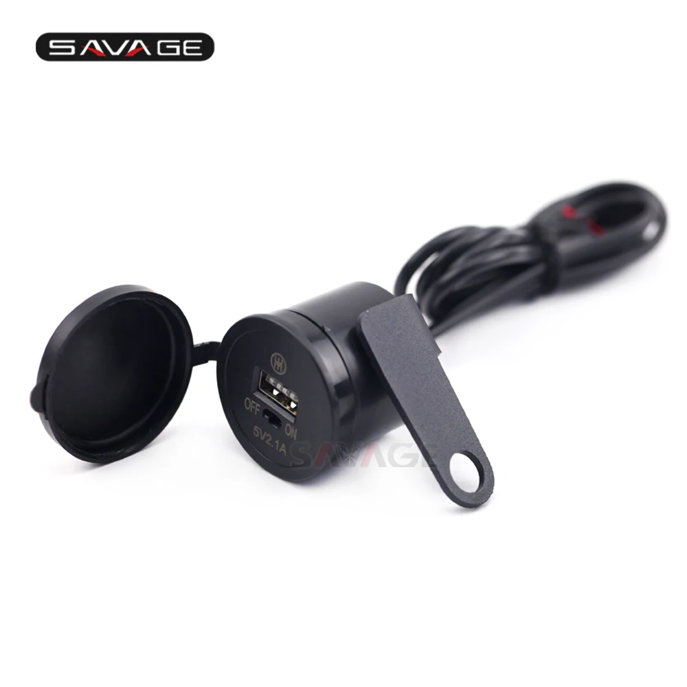 Водонепроницаемый USB разъем для зарядки телефона GPS навигатора зарядное