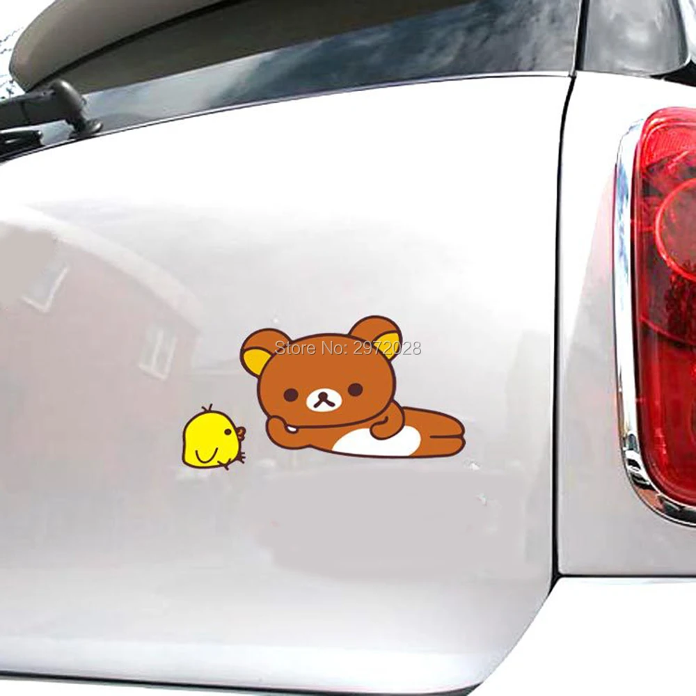 10 x прекрасный автомобиль укладка Носки с рисунком медведя из мультика Rilakkuma