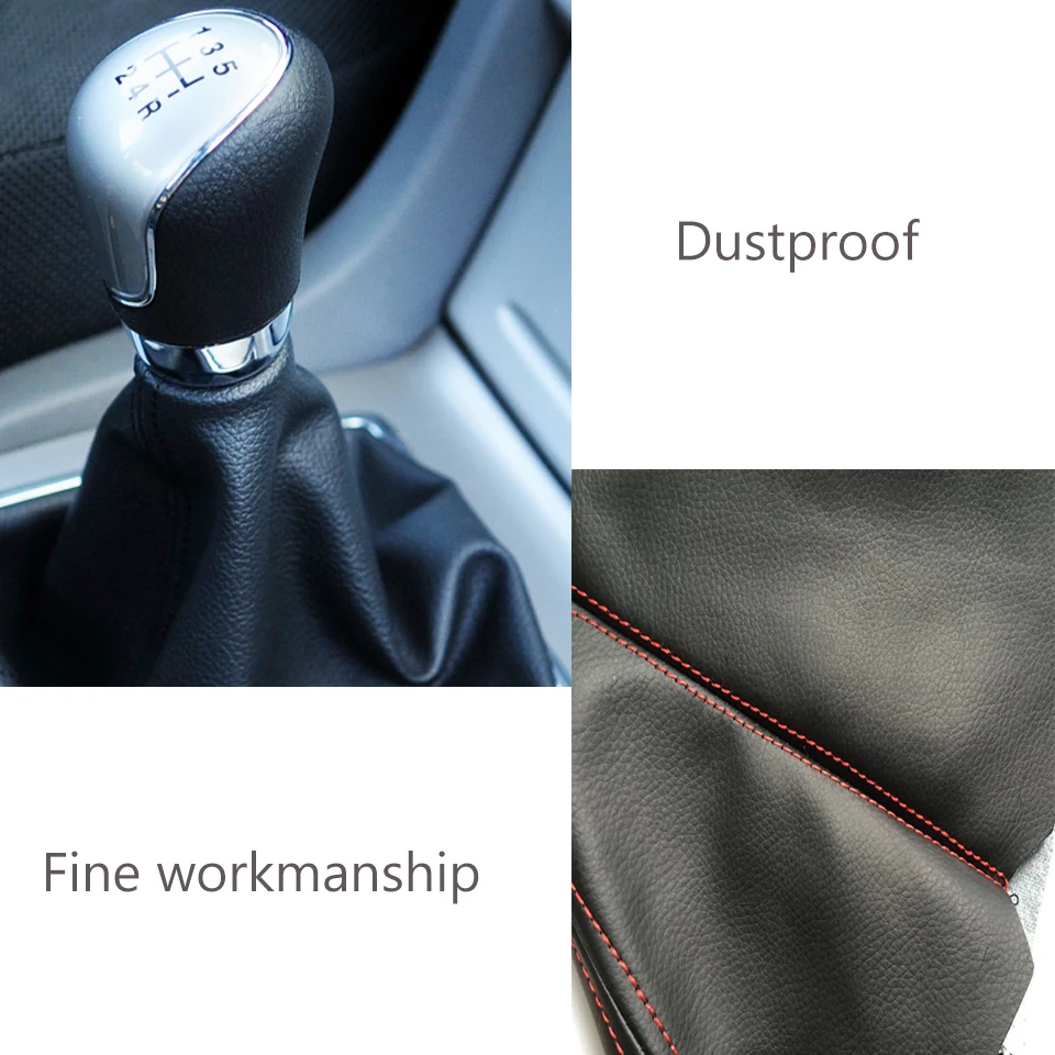 Atreus для Nissan qashqai Citroen c4 c5 c3 Chevrolet peugeot Acura автомобиль углеродного волокна натуральной кожи Шестерни рычаг пыли доказательство крышка